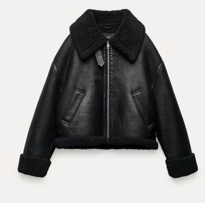 Zara Double Faced Biker Jacket